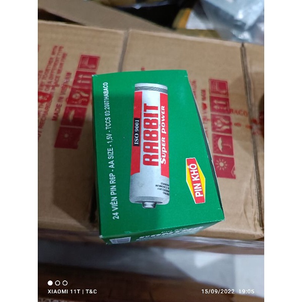 Hộp pin aa, aaa con thỏ