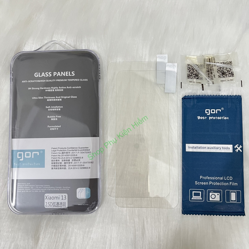 Kính cường lực Xiaomi 13 - Xiaomi 14 loại tốt Gor