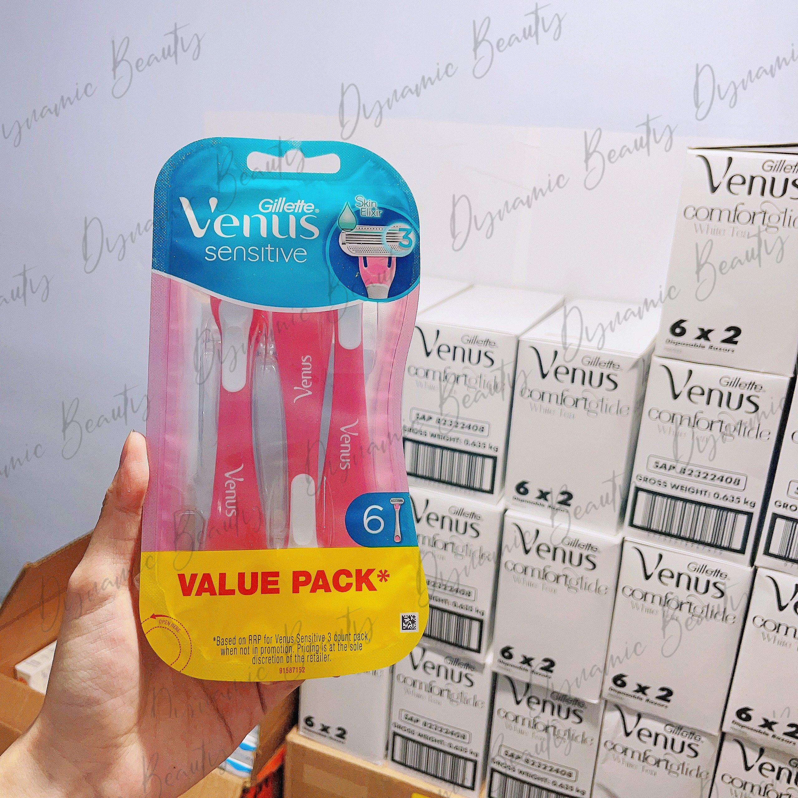 [Tách lẻ] Dao cạo Gillette venus sensitive dành cho da nhạy cảm