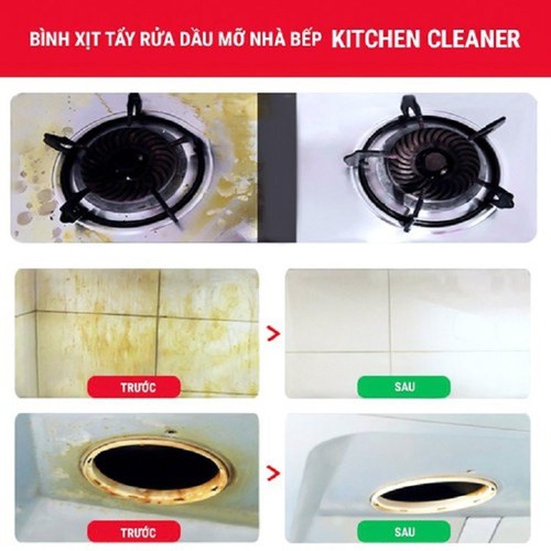 BÌNH XỊT TẨY RỬA DẦU MỠ NHÀ BẾP