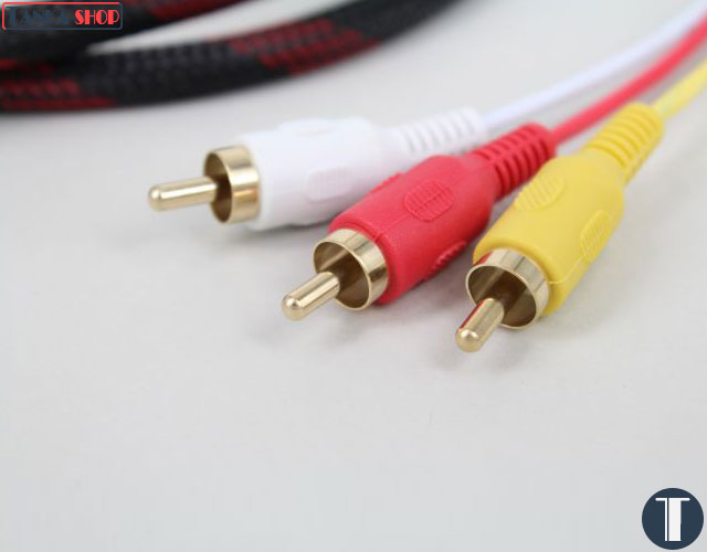 Dây cáp chuyển đổi tín hiệu HDMI sang AV 3 RCA