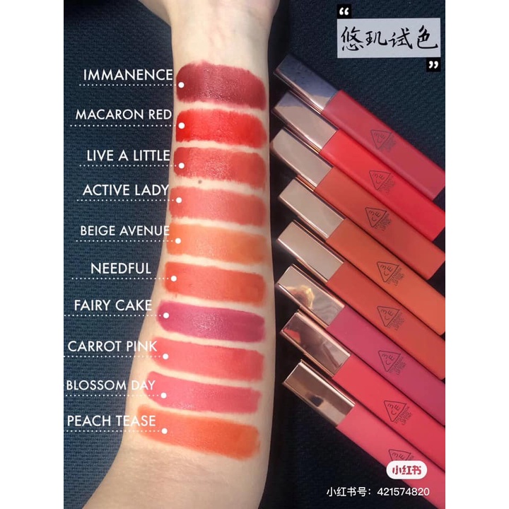 Son kem mịn môi 3CE CLOUD LIP TINT