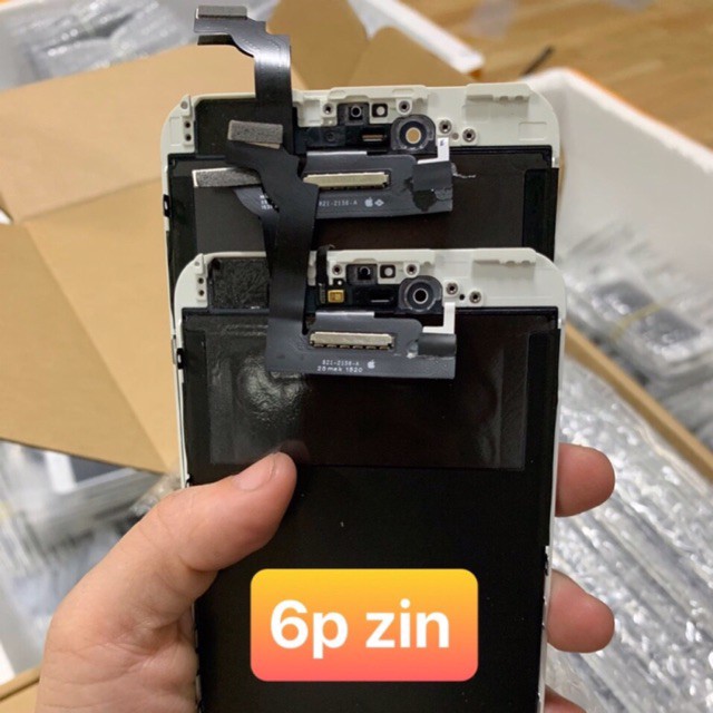 Màn iphonee 6 plus zin - chất lượng hiển thị đẹp, cảm ứng mượt