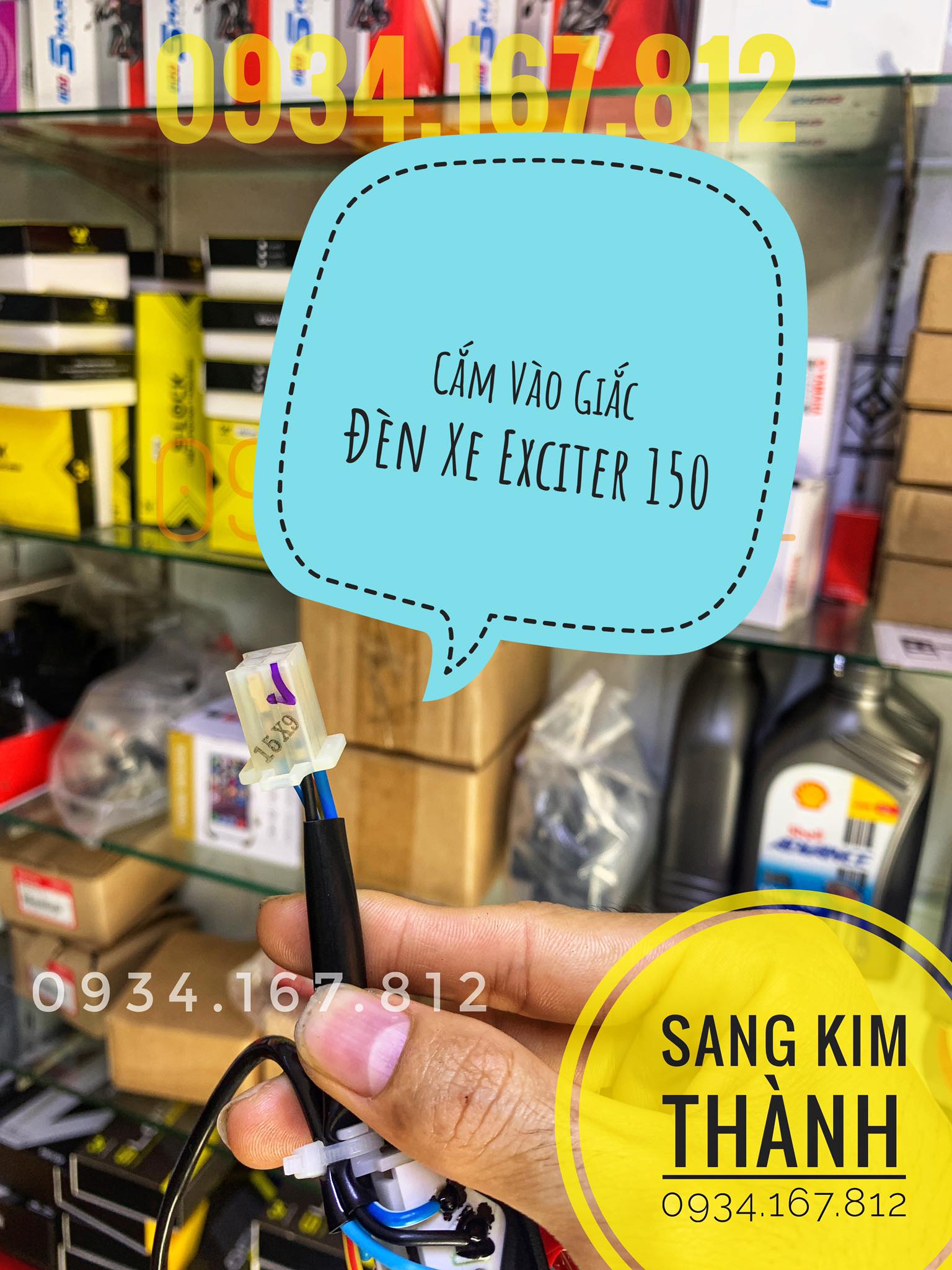 [HCM]BỘ CÔNG TẮC TẮT MÁY TẠM THỜI EXCITER 150