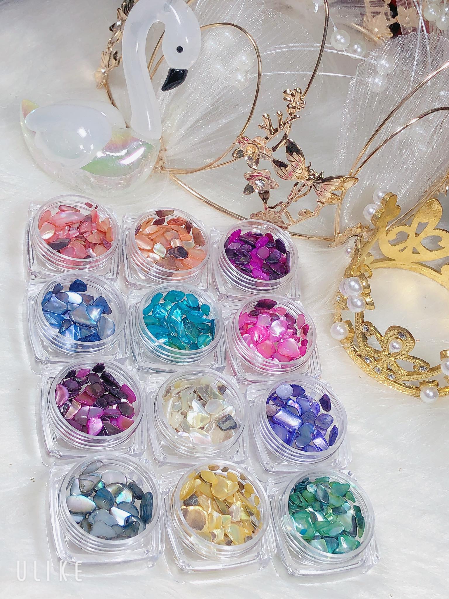 Xà cừ sỏi dùng cho nail