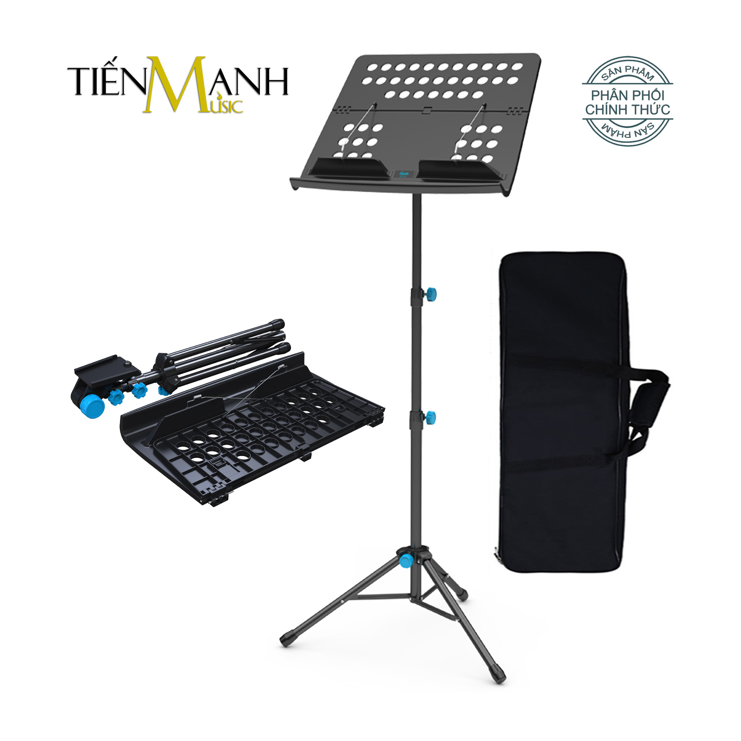 [Gấp Gọn] Giá Để Sách Bản Nhạc Guitto GSS-01 - Music Stands Kèm Bao Đựng GSS01
