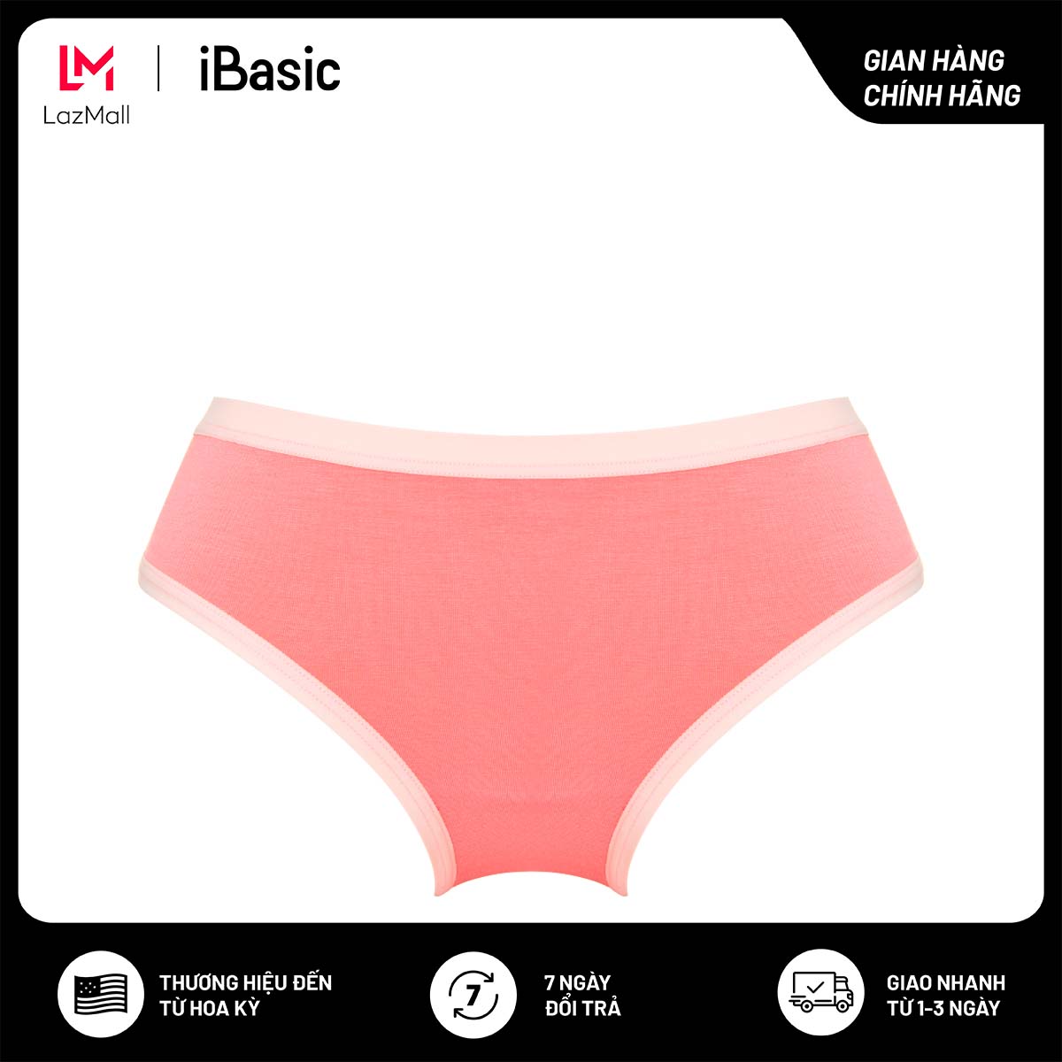 Combo 3 Quần lót nữ iBasic bamboo bikini iBasic PANW002