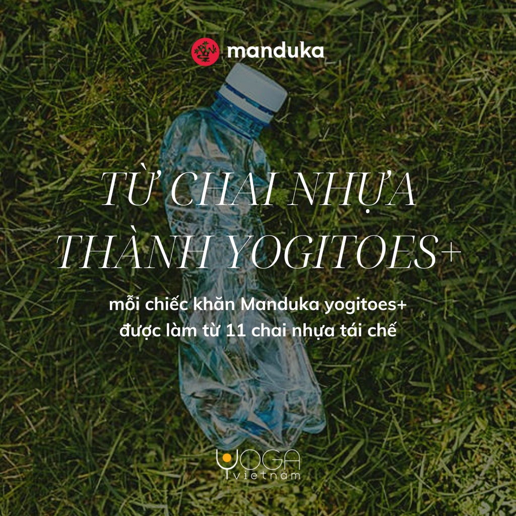 Khăn tập yoga MANDUKA YOGITOES®
