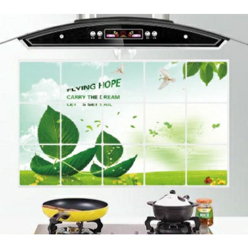Tấm dán bếp cách nhiệt 45 x 75 cm