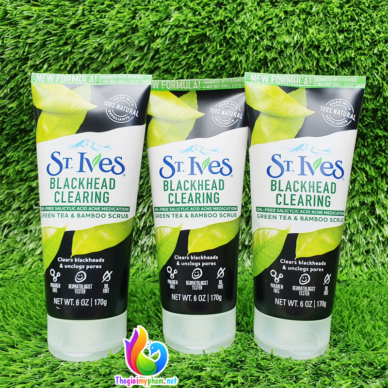 Sữa Rửa Mặt ST Ives Trà Xanh Hàn Quốc 170g