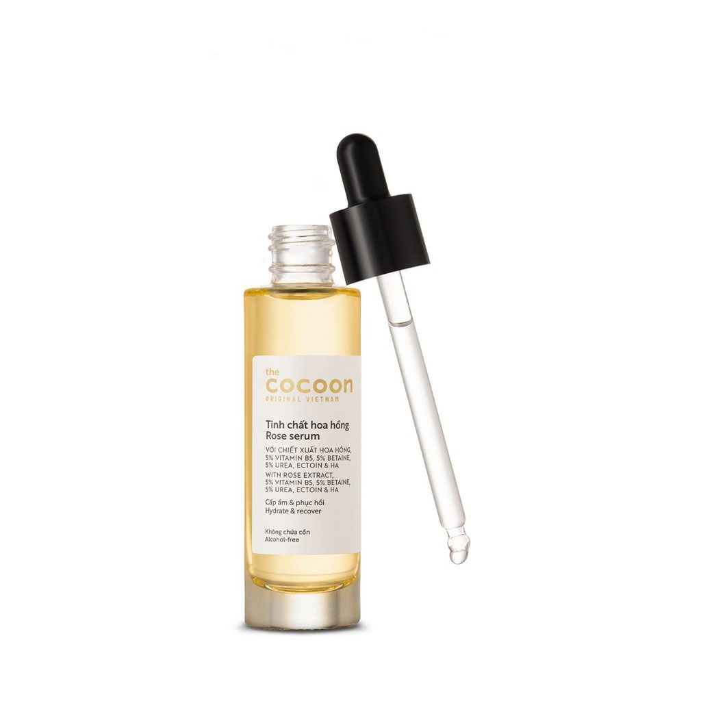 [HCM]Tinh chất hoa hồng cocoon 30ml (rose serum) thuần chay