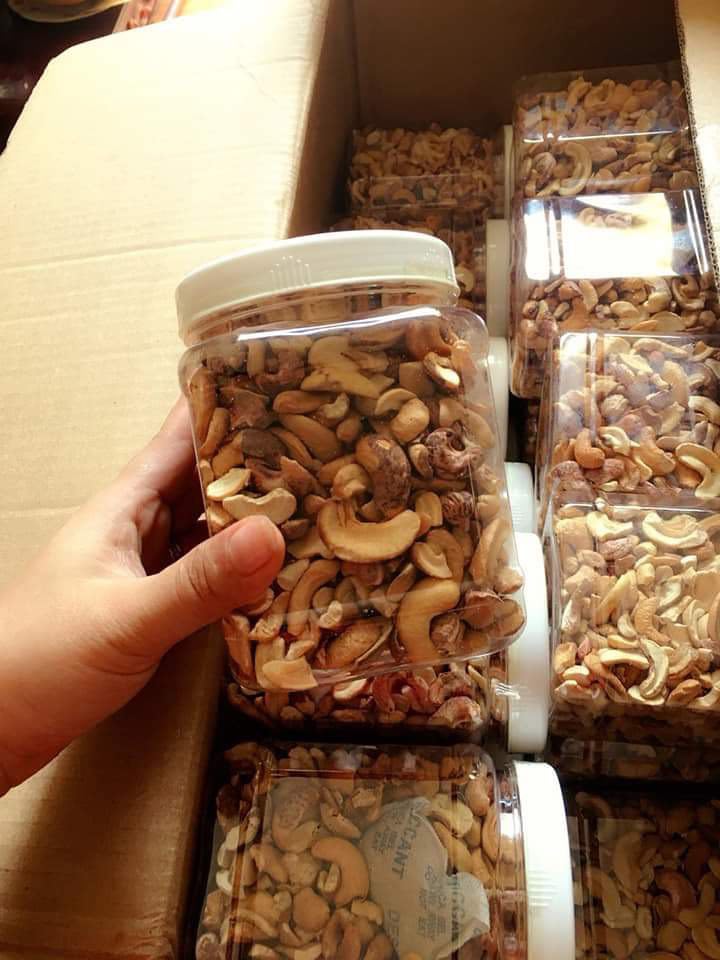 500gram Hạt Điều rang muối vỡ đôi (loại A)