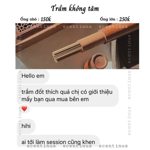 TRẦM NỤ KHÓI NGƯỢC