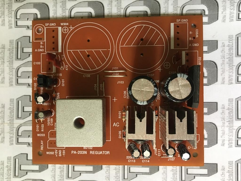 Board nguồn ampli chủng loại 203N