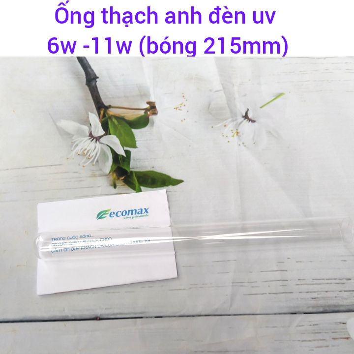 Ống thạch anh bóng đèn uv 6w -11 w