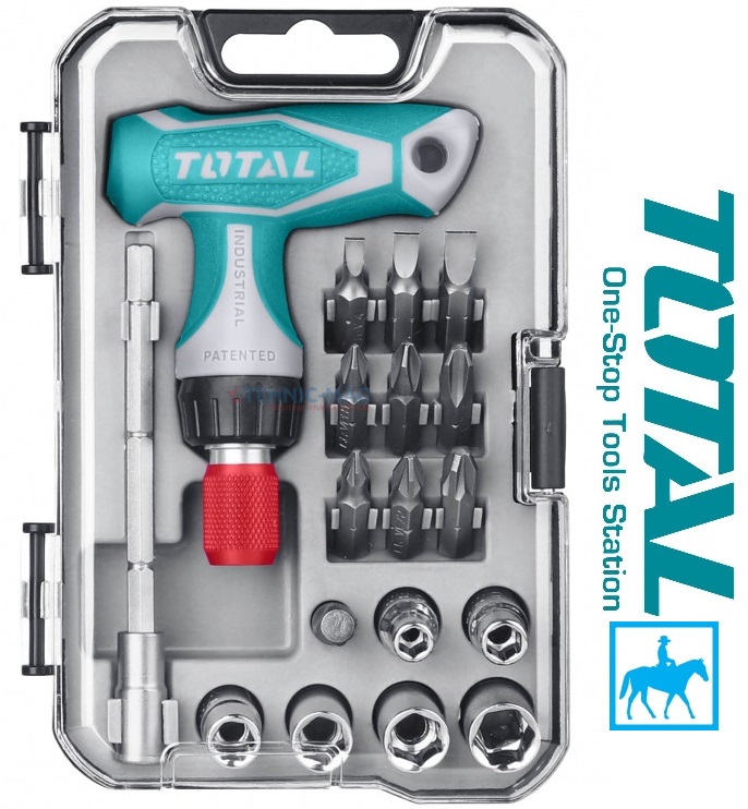 BỘ MŨI VÍT 31 CHI TIẾT Total TACSD30186 HKSDB0188 TACSD30316
