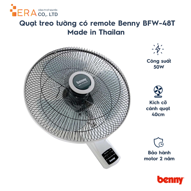Quạt treo tường Benny BFW-48T