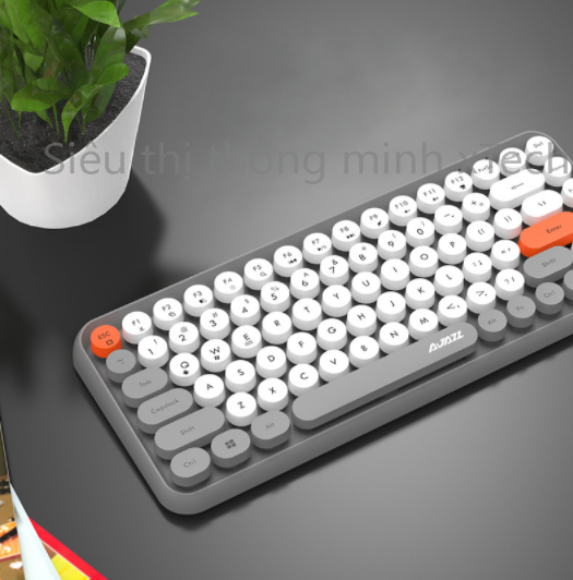 Bàn phím bluetooth không dây  AJAZZ 308i - Tương thích cho Iphone, Android, Macbook, Laptop