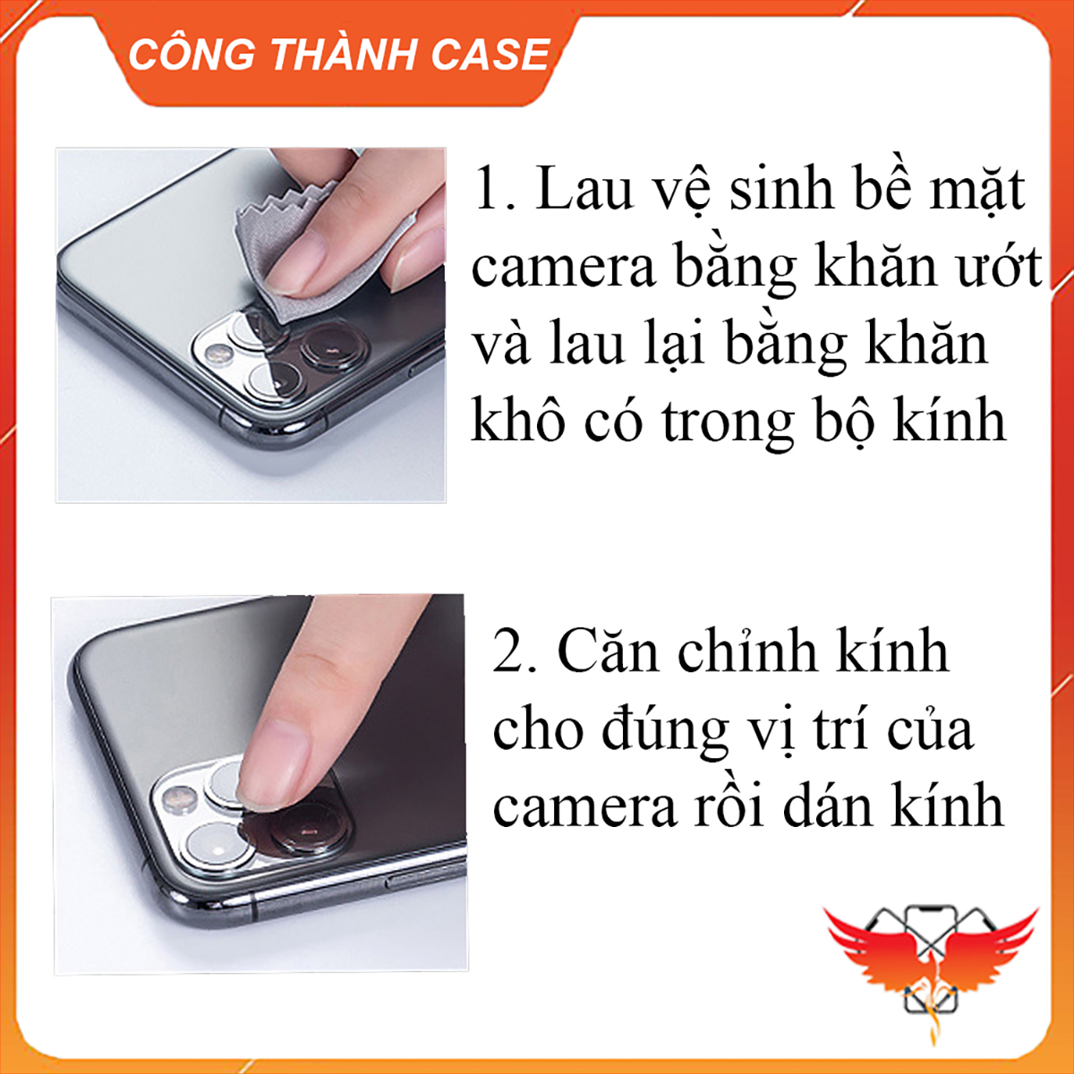 Miếng dán cường lực bảo vệ Camera cho Samsung Note20/Note20Ultra