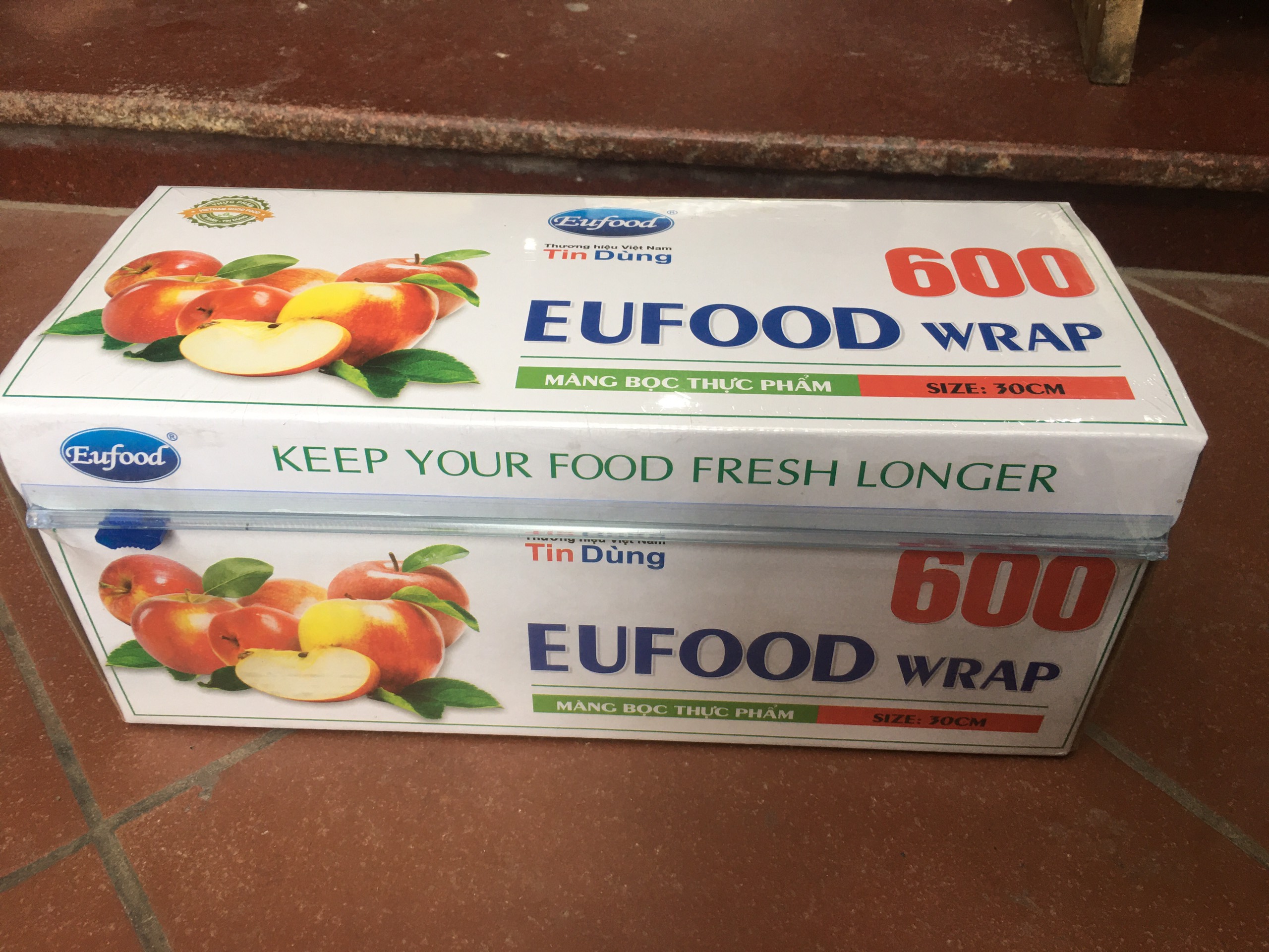 Màng Bọc Thực Phẩm EUFOOD Wrap 600 - Size 30cm x 500m