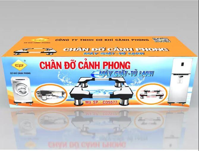CHÂN MÁY GIẶT & TỦ LẠNH CD5577 CƠ KHÍ CẢNH PHONG