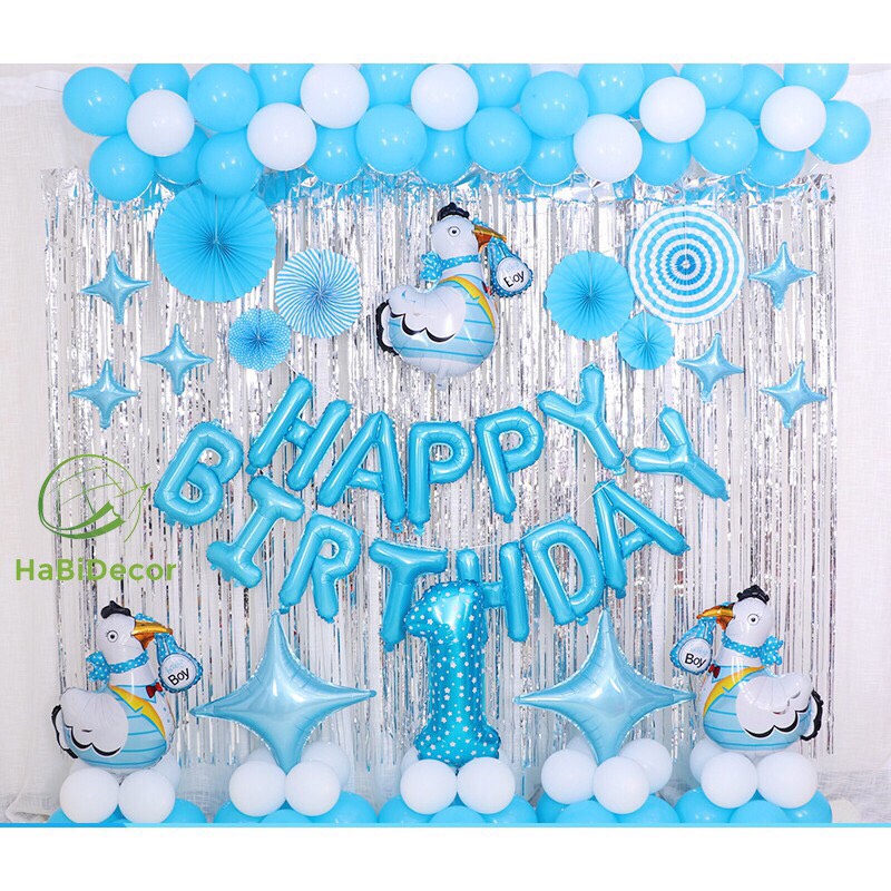 Rèm trang trí background sinh nhật, tiệc cưới kích thước 1x2m