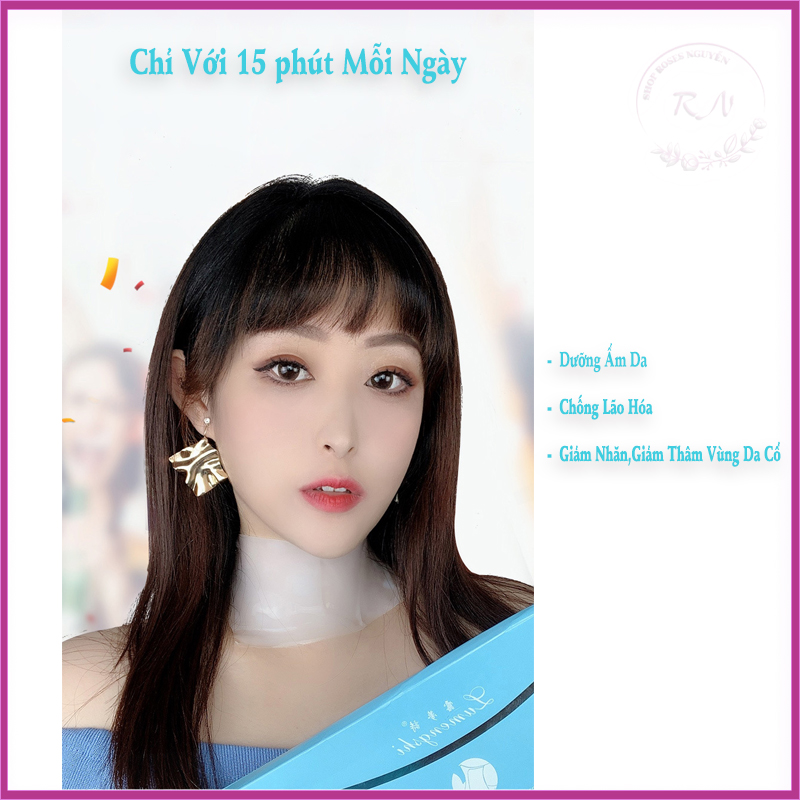 MẶT NẠ CHĂM SÓC VÙNG CỔ DƯỠNG ẨM CHO DA