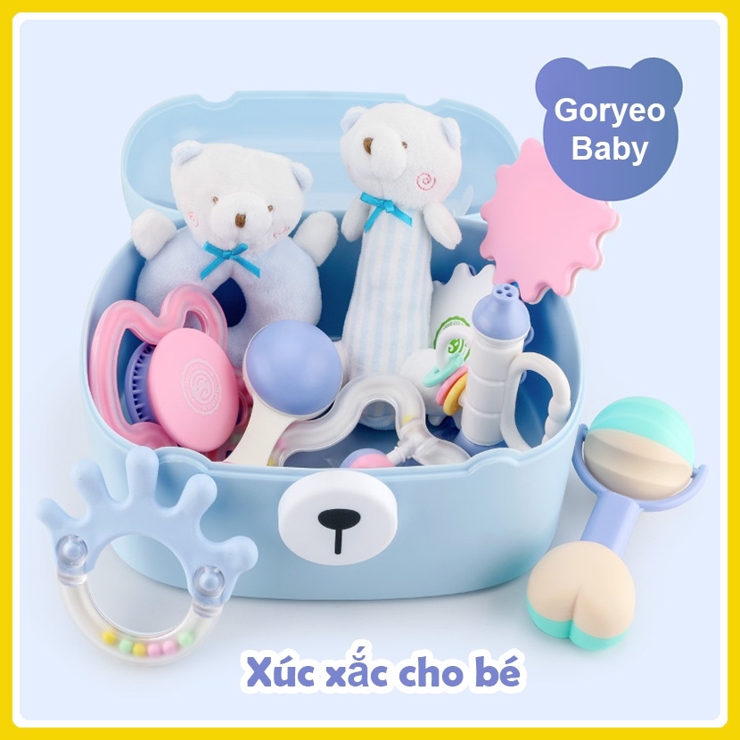 MẪU MỚI Bộ đồ chơi xúc xắc gặm nướu Goryeo Baby Hàn Quốc cho bé từ 0