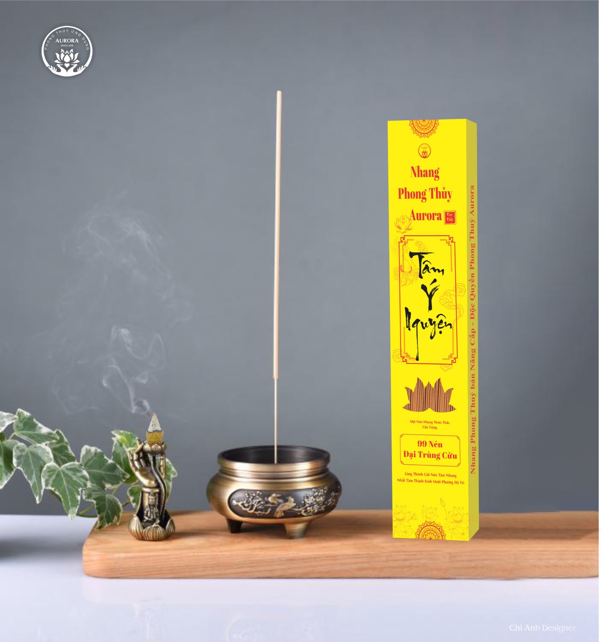 Nhang Sạch Tâm Ý Nguyện -100% Không Hoá Chất