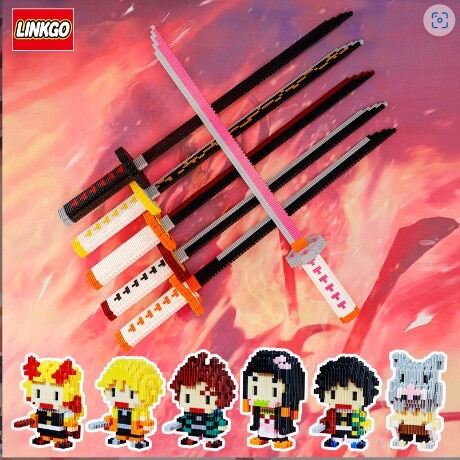 Đồ chơi lắp ráp thông minh , mô hình Kiếm One Piece Katana,Đồ chơi thông minh