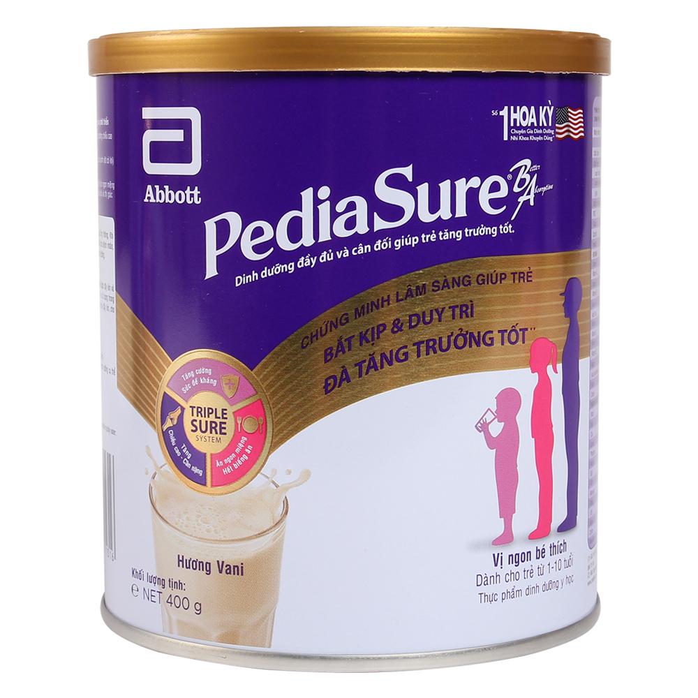 Sữa bột Pediasure vanil 1600g