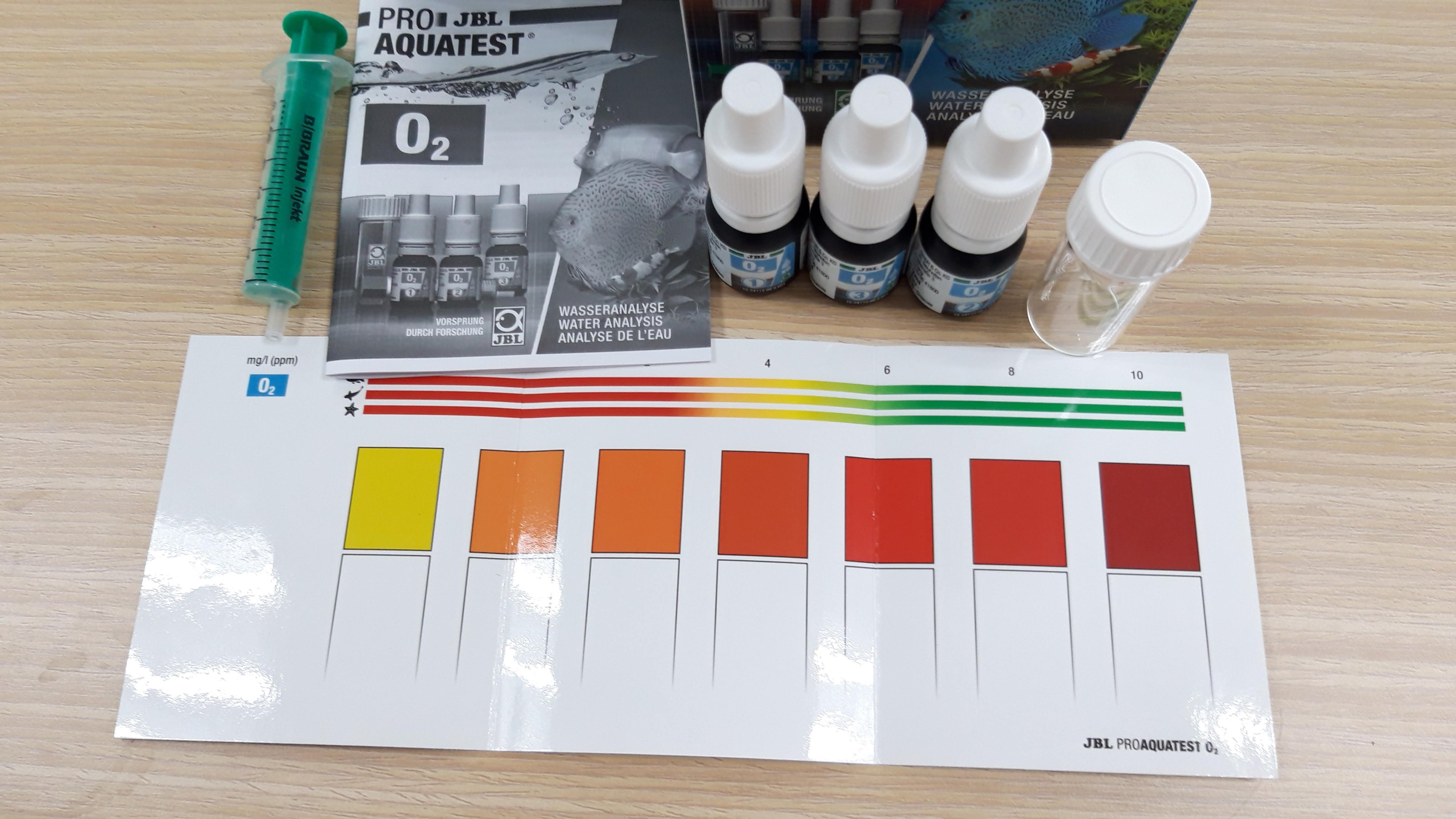 Hộp test kiểm tra hàm lượng Oxy ( O2 ) JBL - Đức