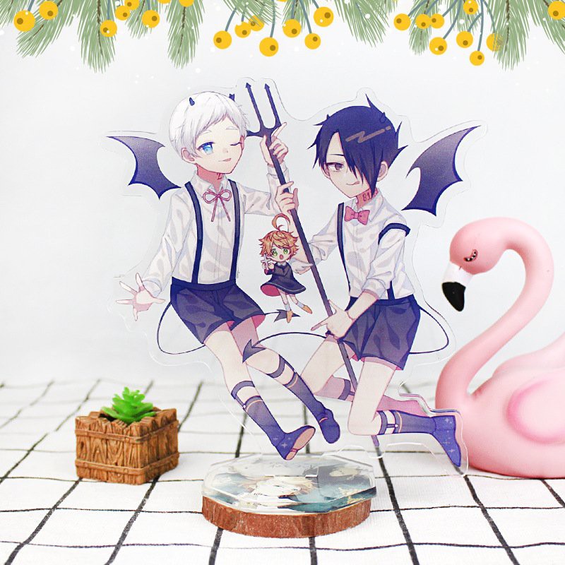 Standee MIỀN ĐẤT HỨA Tượng Acrylic Standee Anime mica chibi trang trí trưng bày mô hình