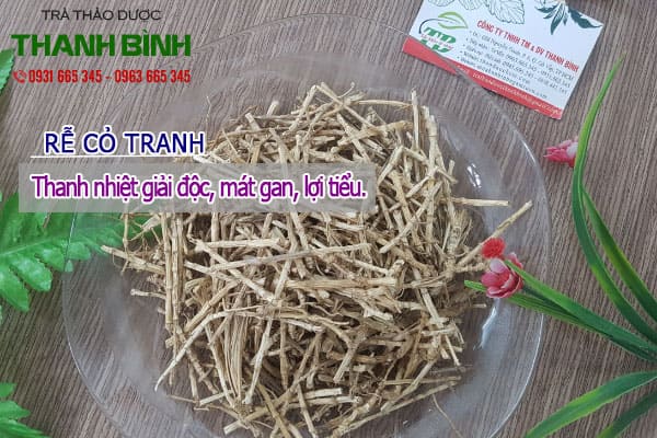 Rễ Cỏ Tranh Khô 1KG - Thảo Dược Thanh Bình