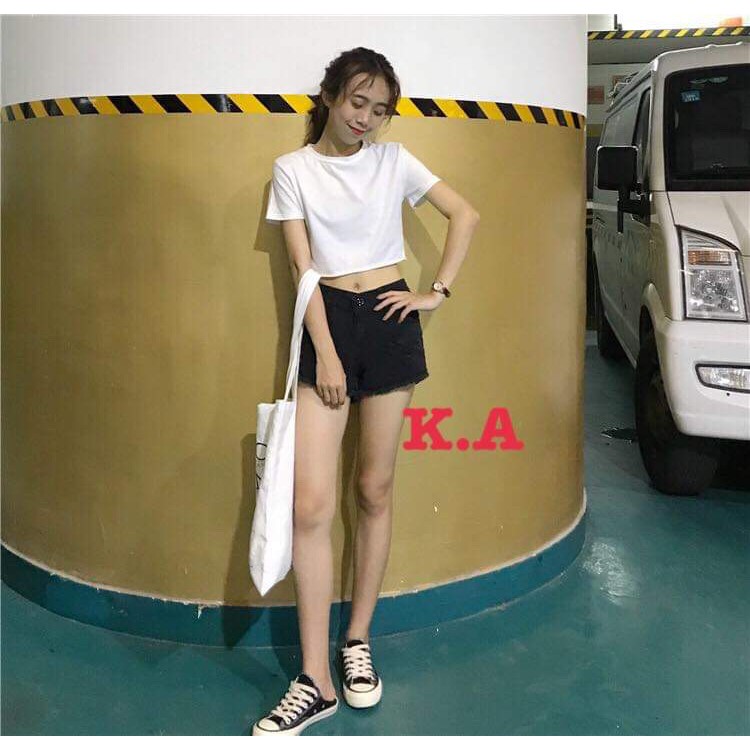 Áo croptop thụng tay lỡ KAN2102