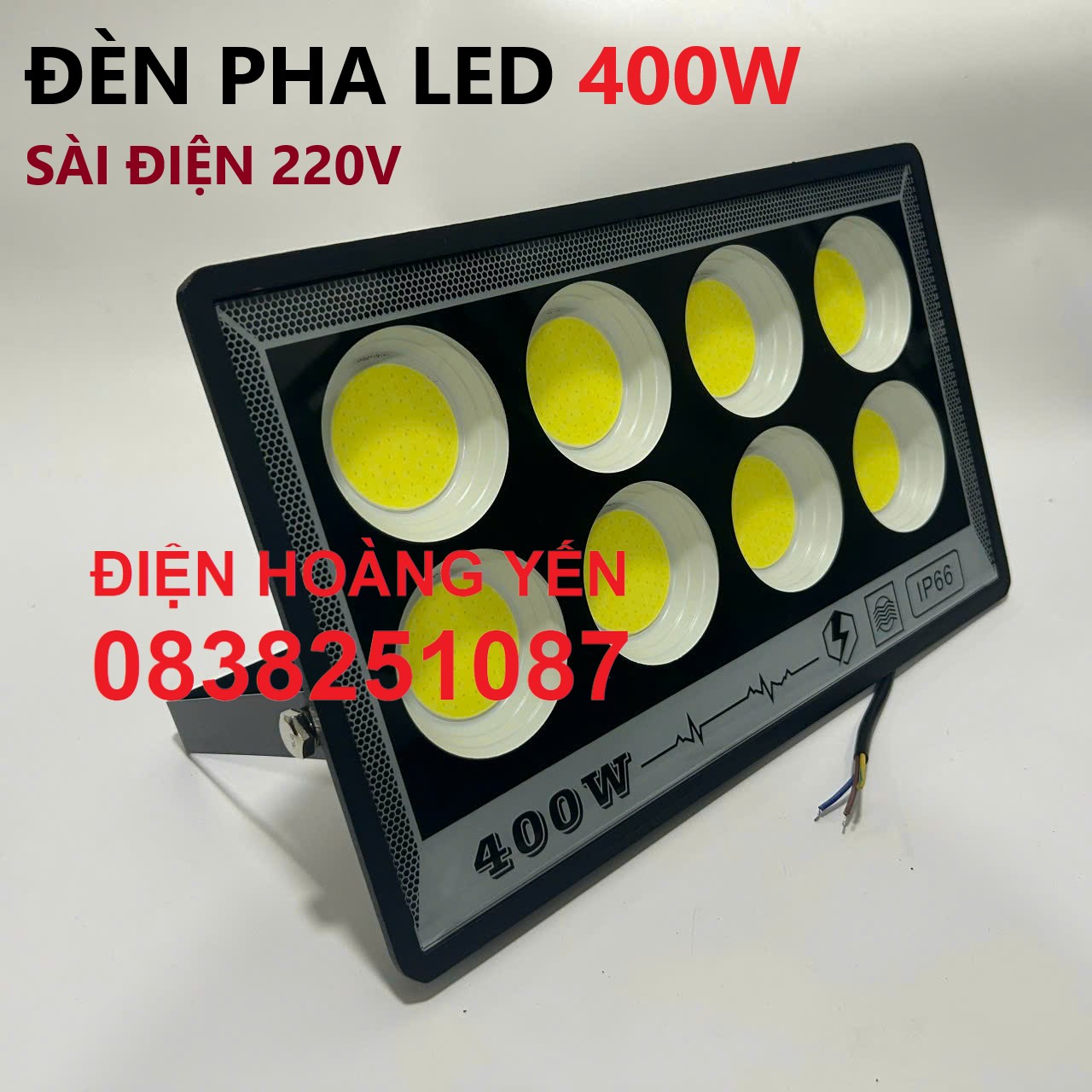 Đèn pha LED 100W 200W 300W 400W siêu sáng chống nước