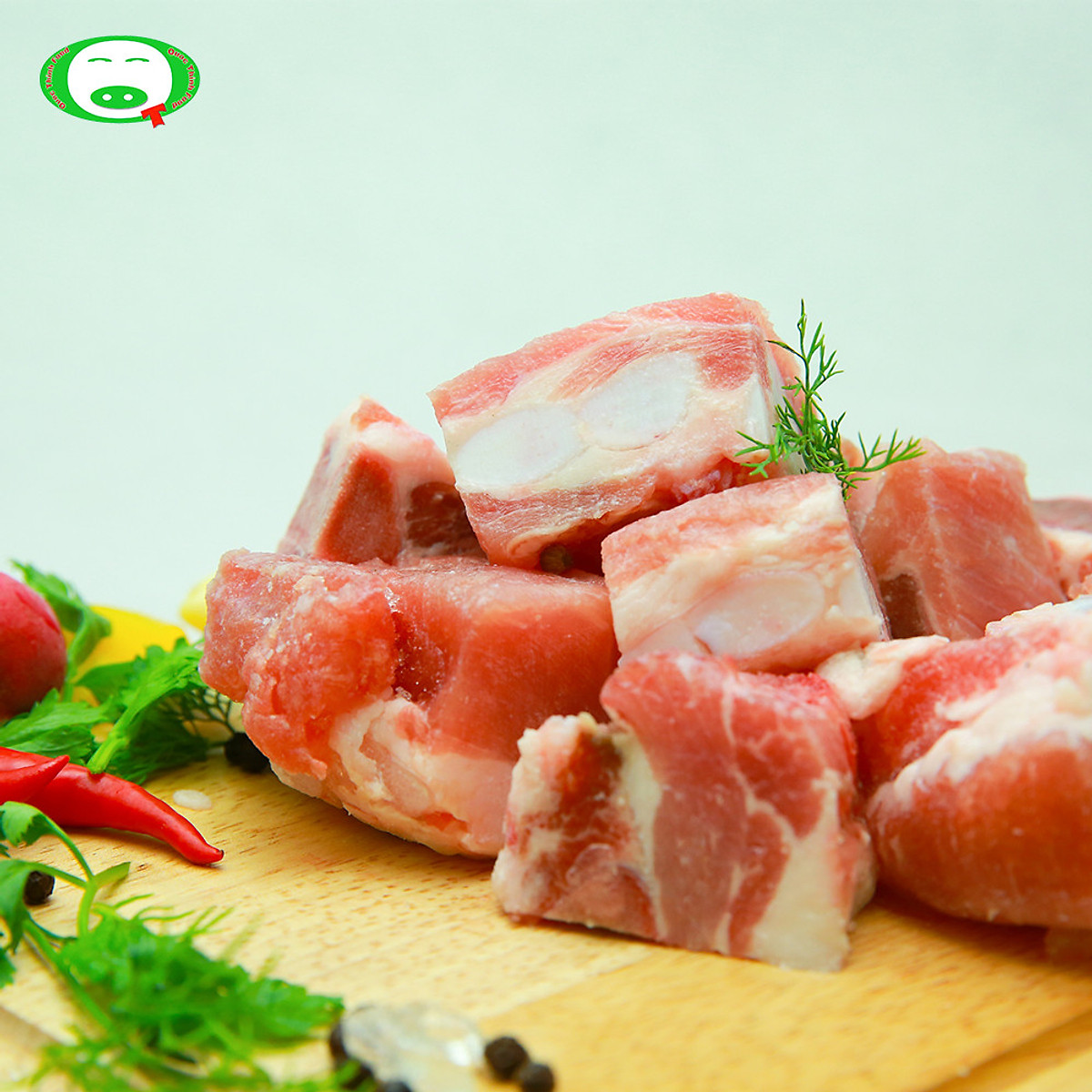 [Giao Liền 3H]  Xương ức heo 500gr - HCM
