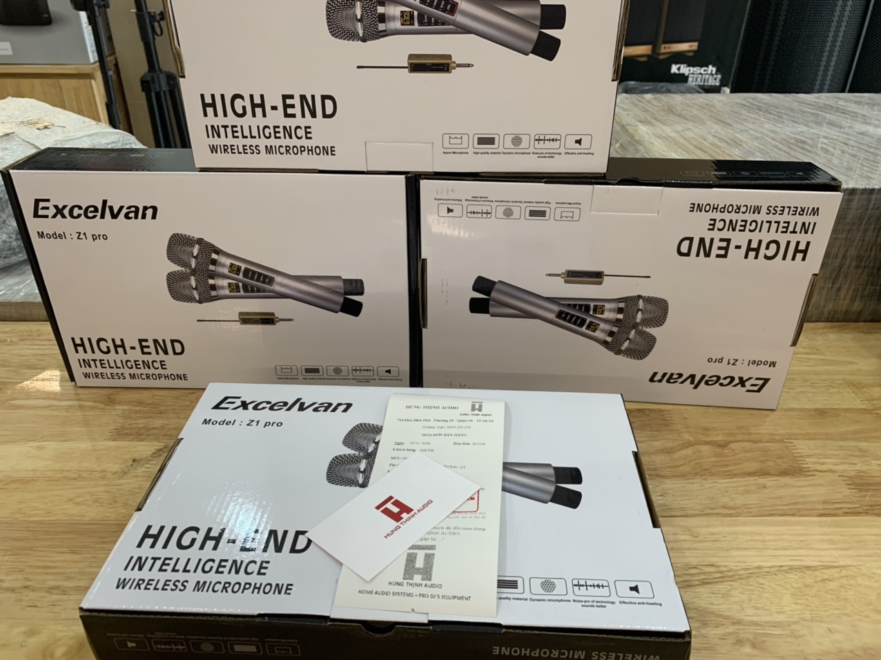 [HCM]MICRO KHÔNG DÂY EXCELVAN Z1 PRO