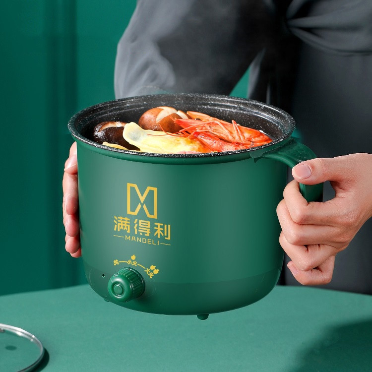 nồi điện đa năng cao cấp, nồi lẩu điện mini nồi cơm điện mini đa năng 8