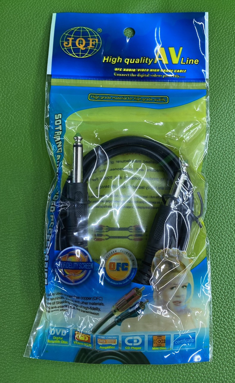 Dây rắc mic 2 đầu 6 ly