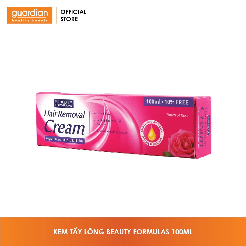 Kem Tẩy Lông BEAUTY FORMULAS 100Ml