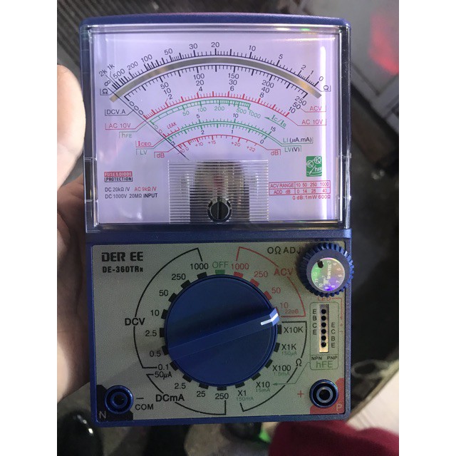 HOT-Đồng hồ vạn năng DE-360TR