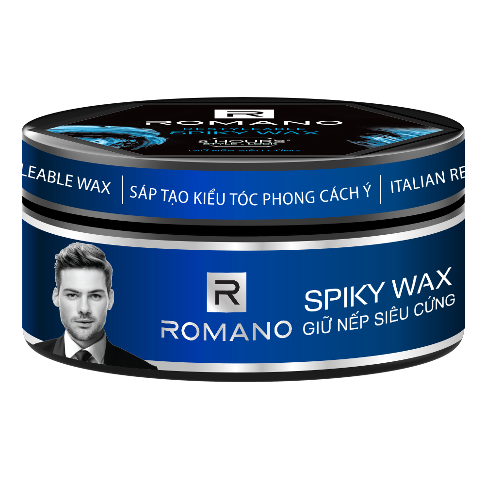 Sáp Tạo Kiểu Tóc Siêu Cứng Romano Spiky 68g
