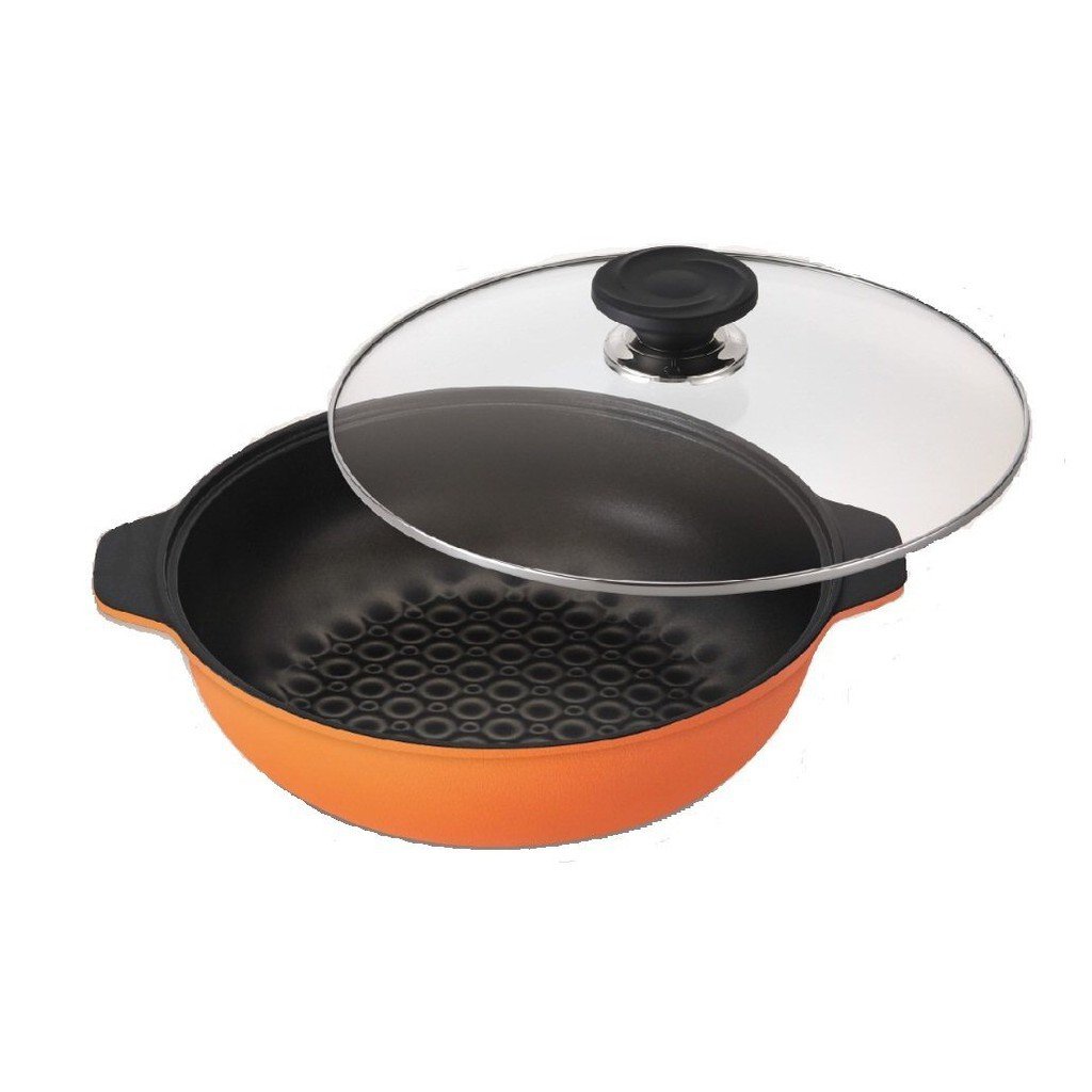 [Size 28cm] Chảo Lẩu 3D Đáy Từ CookWay Hàn Quốc