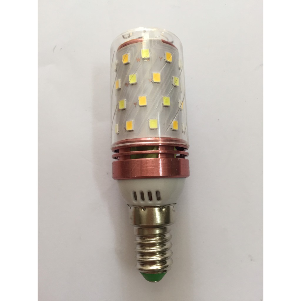 Bóng đèn led trái bắp 3 chế độ ánh sáng có đui e14 và e27