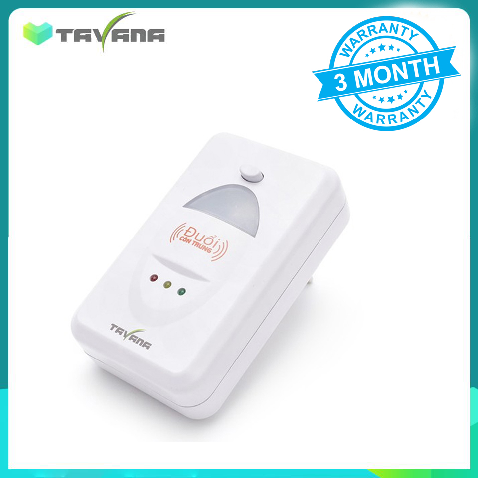 Thiết bị đuổi muỗi và đuổi côn trùng Tavana PR-003 Trắng