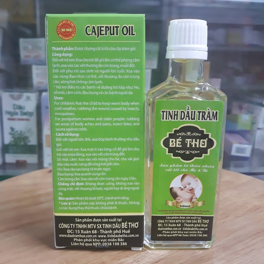 Tinh Dầu Tràm Bé Thơ 50ml