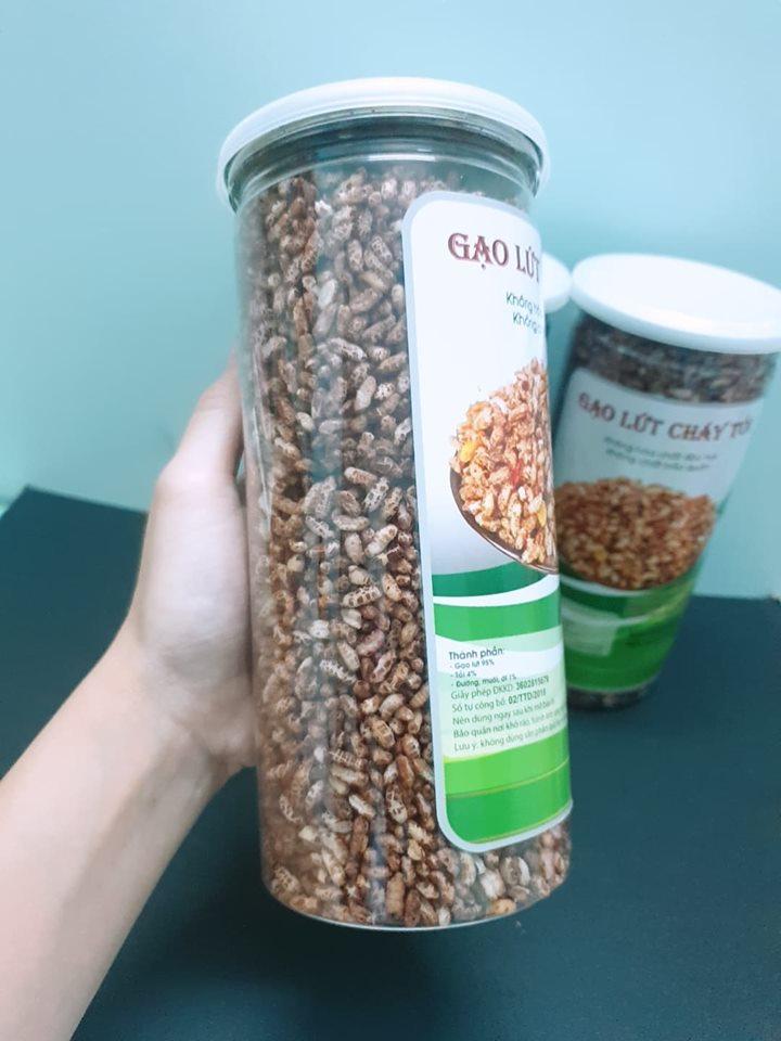 [HCM]Gạo Lứt cháy tỏi 300g