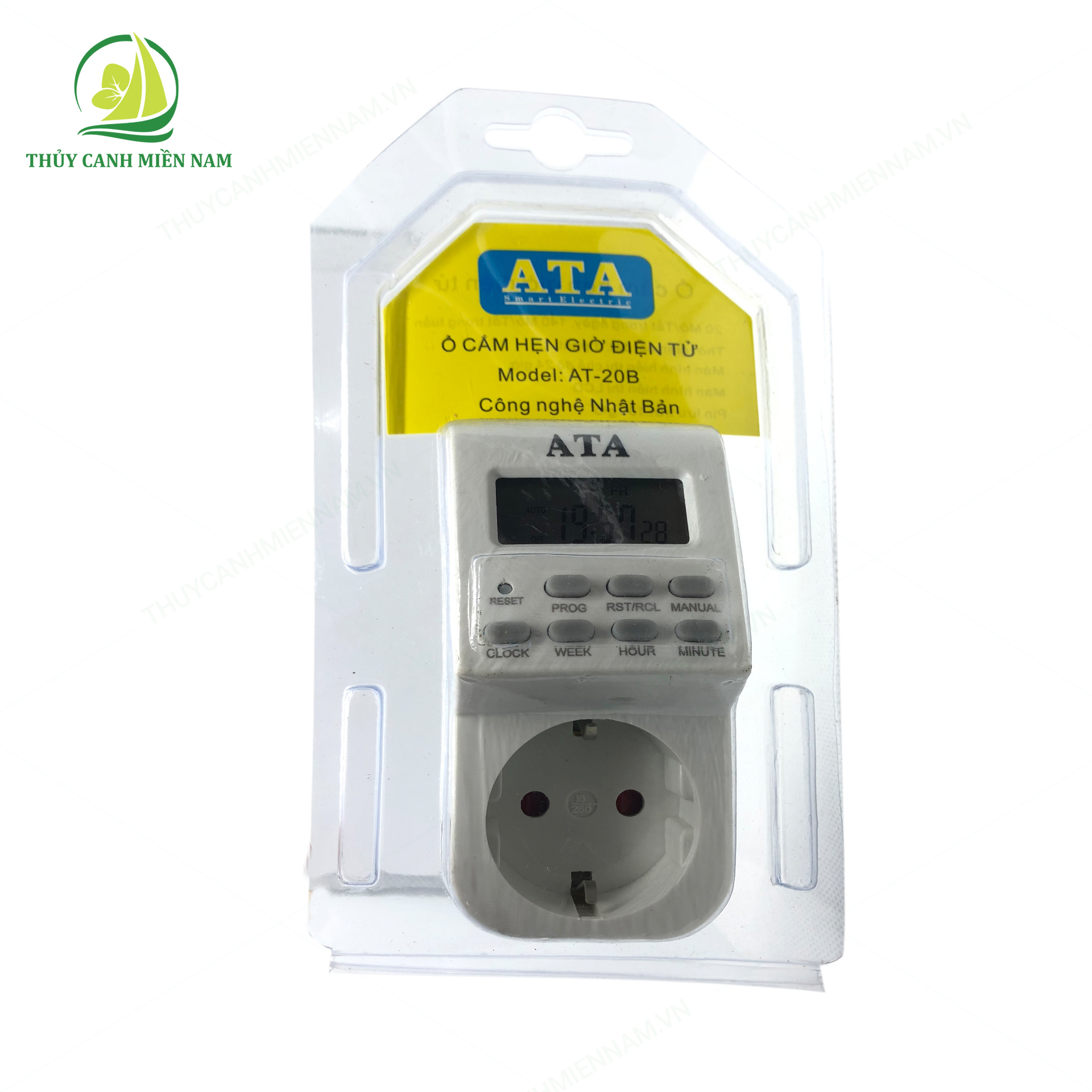 [CHÍNH HÃNG, BẢO HÀNH 6T] Timer hẹn giờ điện tử ATA Smart Electric 12V