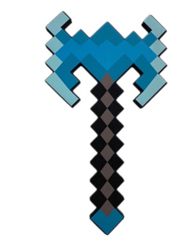 Combo kiếm cúp rìu thần minecraft
